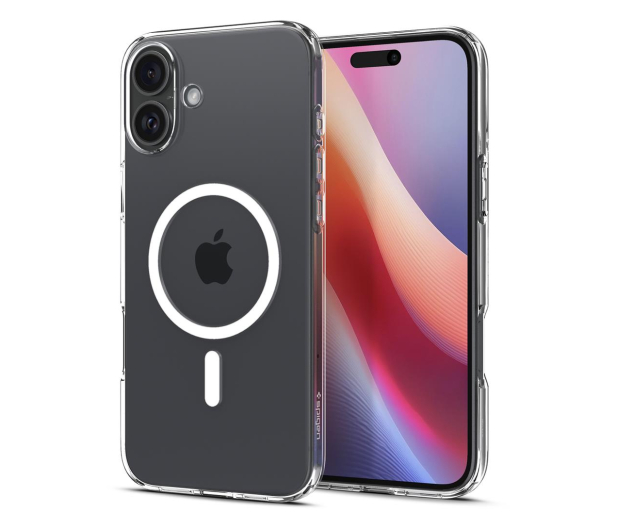 SPIGEN Liquid Crystal Mag Magsafe do iPhone 16 Plus Clear ACS08388 - 1279642 - zdjęcie